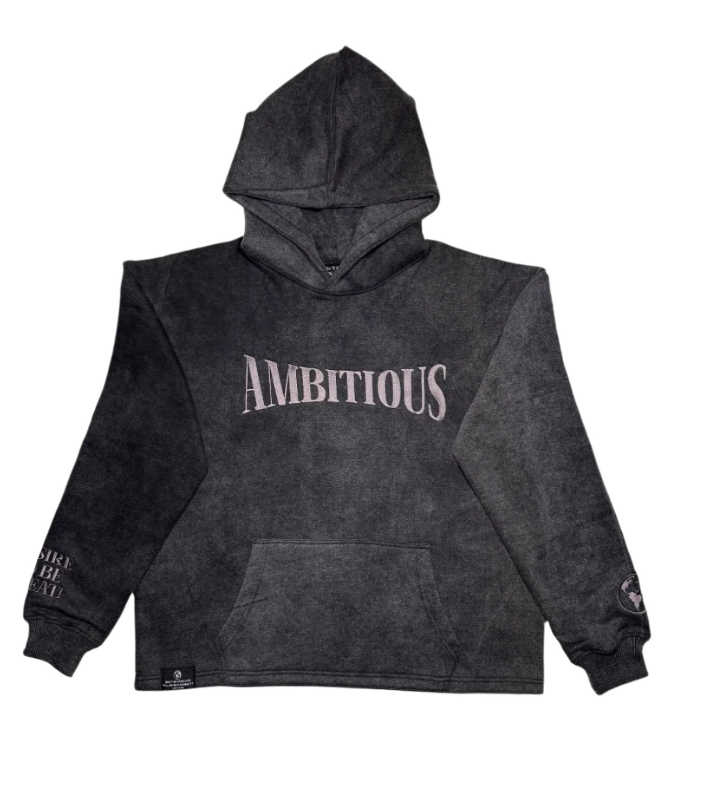 CALL ME AMBITIOUS EMBROIDERED HOODIE