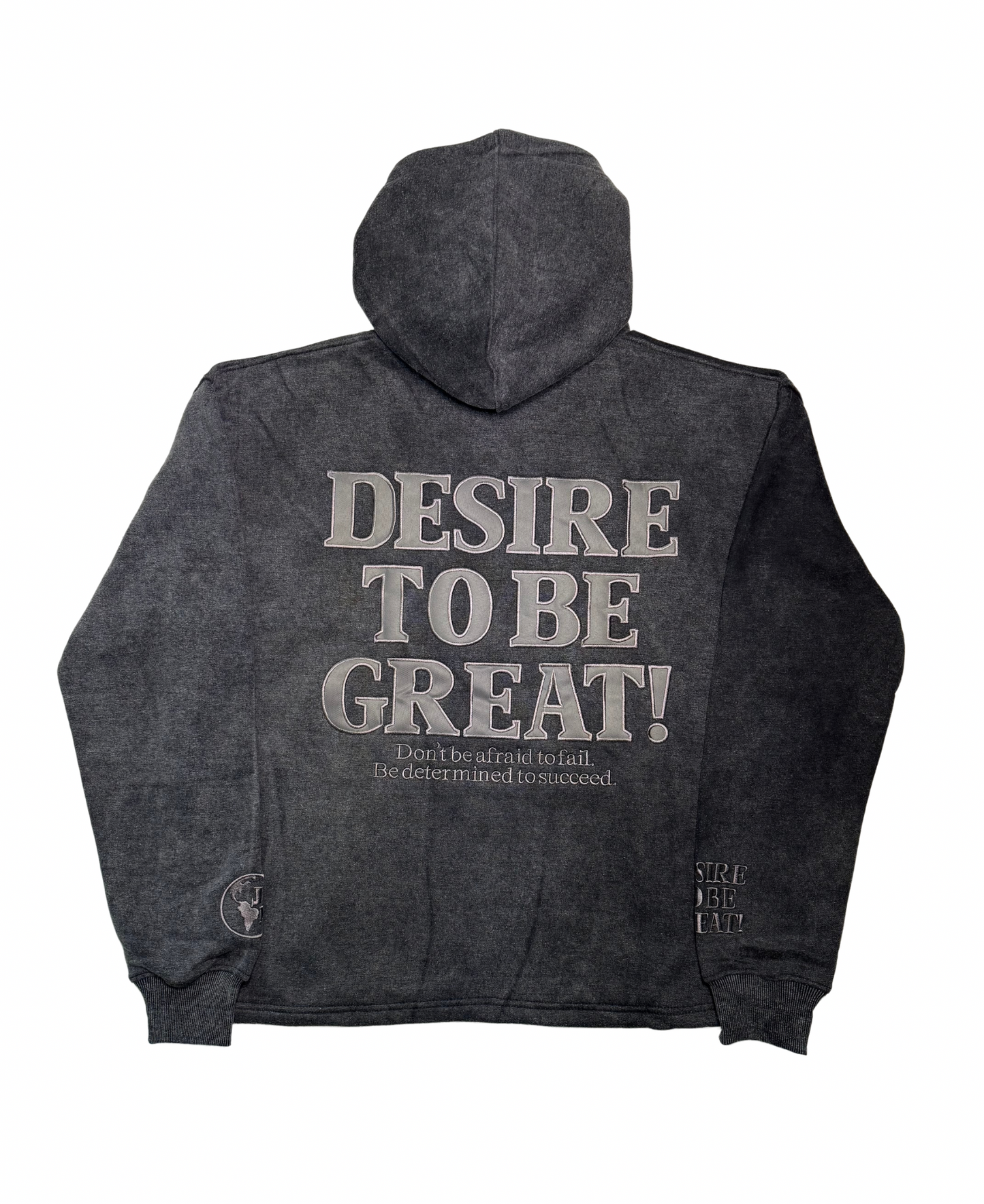 CALL ME AMBITIOUS EMBROIDERED HOODIE